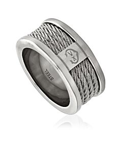 Charriol Stainless Steel Forever Ring