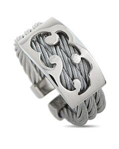 Charriol Tattoo Stainless Steel Ring