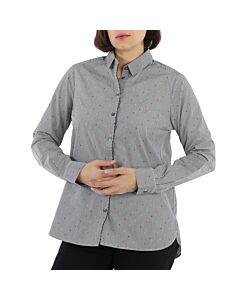 Chinti and Parker Ladies Button Down Cotton Shirt, Brand Size 8