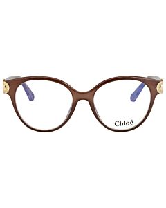 Chloe 52 mm Brown Eyeglass Frames