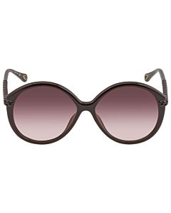 Chloe 56 mm Dark Brown Sunglasses