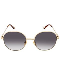 Chloe 57 mm Gold Sunglasses