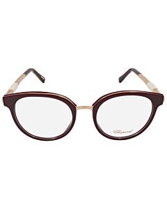 Chopard 50 mm Red Eyeglass Frames