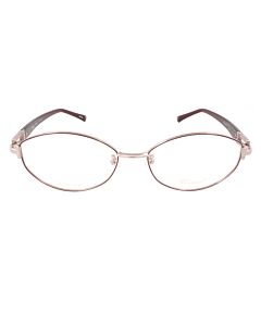Chopard 53 mm Burgundy Eyeglass Frames