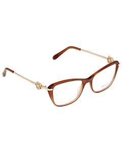 Chopard 53 mm Brown Eyeglass Frames