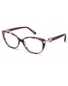 Chopard 54 mm Purple Eyeglass Frames