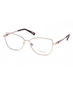 Chopard 55 mm Gold/Burgundy Eyeglass Frames