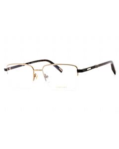Chopard 56 mm Shiny Grey Gold Eyeglass Frames