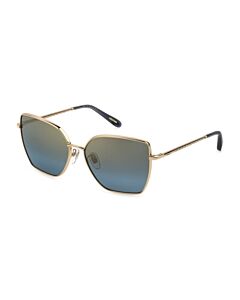 Chopard 59 mm Shiny Rose Gold Sunglasses