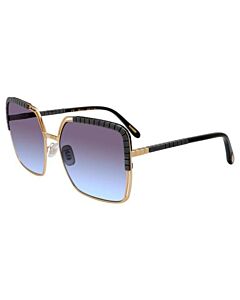 Chopard 60 mm Gold/Black Sunglasses