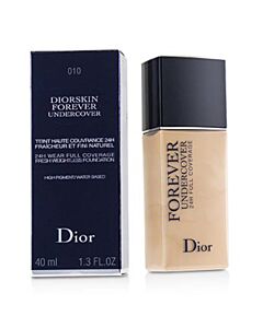 Christian Dior Ladies Diorskin Forever Undercover 24H Full Coverage Foundation 010  Ivory Makeup 3348901383462