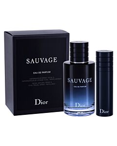 Christian Dior Men's Sauvage Gift Set Fragrances 3348901536455