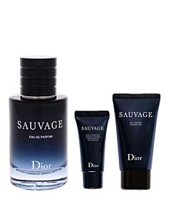 Christian Dior Men's Sauvage Gift Set Fragrances 3348901616188