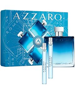Chrome  Eau de Parfum / Azzaro Set (M) 3614273874465