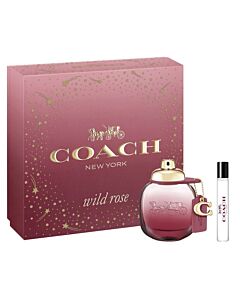 Coach Ladies Wild Rose Gift Set Fragrances 3386460133159