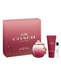 Coach Ladies Wild Rose Gift Set Fragrances 3386460138970