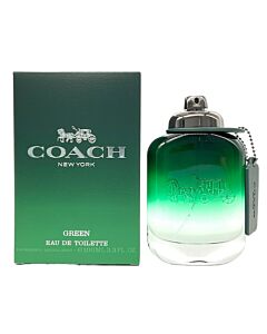 Coach Men's Green EDT 3.4 oz Fragrances 3386460141253