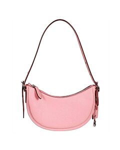 Coach Silver/Flower Pink Shoulder Bag