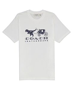Coach White Rexy And Carriage T-shirt, Brand Size Small