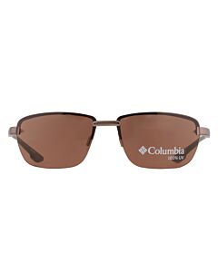 Columbia 60 mm Satin Walnut Sunglasses