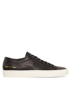 Common Projects Black Achilles Low-top Leather Sneakers