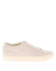 Common Projects Ladies Grey Suede Achilles Low-Top Sneakers
