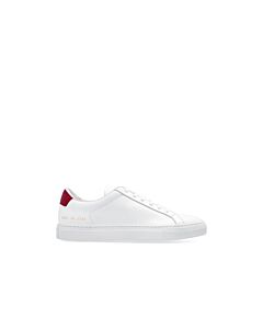 Common Projects Ladies White Retro Low-Top Sneakers