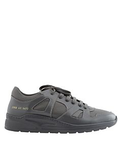 Common Projects Men's Dark Grey Track Technical Sneakers