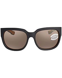 Costa Del Mar 58 mm Matte Black Sunglasses
