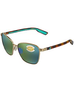 Costa Del Mar 58 mm Shiny Gold Sunglasses