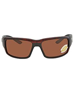 Costa Del Mar Fantail 58.9 mm Tortoise Sunglasses