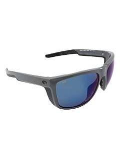 Costa Del Mar Ferg 58.8 mm Shiny Gray Sunglasses