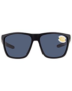 Costa Del Mar 62 mm Matte Black Sunglasses