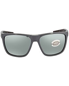 Costa Del Mar Ferg XL 61.8 mm Shiny Grey Sunglasses