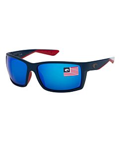 Costa Del Mar Freedom Series Reefton 63.5 mm Matte Freedom Fade Sunglasses