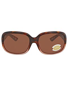 Costa Del Mar GANNET 58 mm Shiny Tortoise Sunglasses