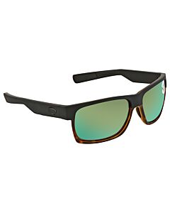 Costa Del Mar Half Moon 59.6 mm Black/Shiny Tortoise Sunglasses