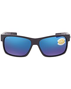 Costa Del Mar HALF MOON 60 mm Shiny Black Sunglasses