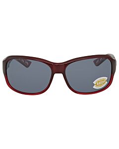 Costa Del Mar Inlet 58 mm Pomegranate Fade Sunglasses