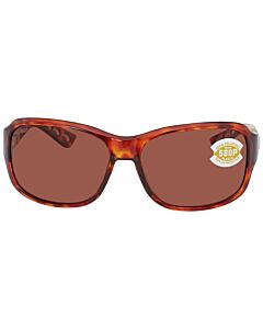 Costa Del Mar INLET 58 mm Tortoise Sunglasses