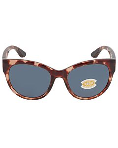 Costa Del Mar MAYA 55 mm Shiny Coral Tortoise Sunglasses