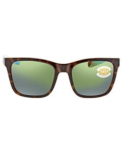Costa Del Mar PANGA 56 mm Shiny Tortoise/White/Seafoam Crystal Sunglasses