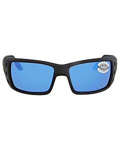 Costa Del Mar Permit 61.7 mm Matte Black Sunglasses