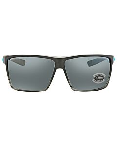 Costa Del Mar Rincon 63.4 mm Matte Smoke Crystal Fade Sunglasses