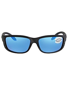 Costa Del Mar Zane 61 mm Matte Black Sunglasses
