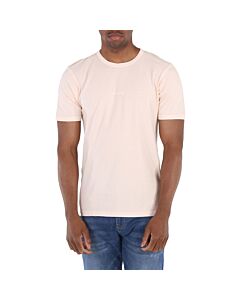 Cp Company Men's Bleached Apricot Jersey Logo T-Shirt