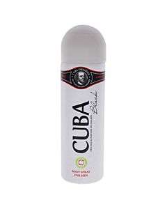 Cuba Black by Cuba for Men - 6.6 oz Body Spray