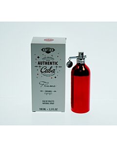 Cuba Men's Authentic Flame EDT Spray 3.33 oz Fragrances 5425039222042