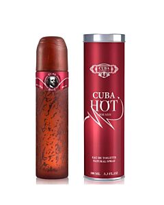 Cuba Men's Hot EDT Spray 3.3 oz Fragrances 5425039222691