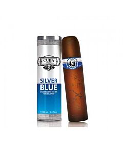 Cuba Men's Silver Blue EDT 3.4 oz Fragrances 5425017736400